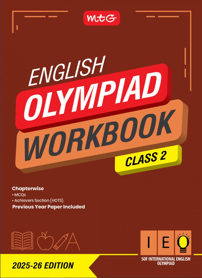 MTG International English Olympiad (IEO) Workbook for Class 2 - SOF Olympiad Preparation Books | 2025-2026 Edition